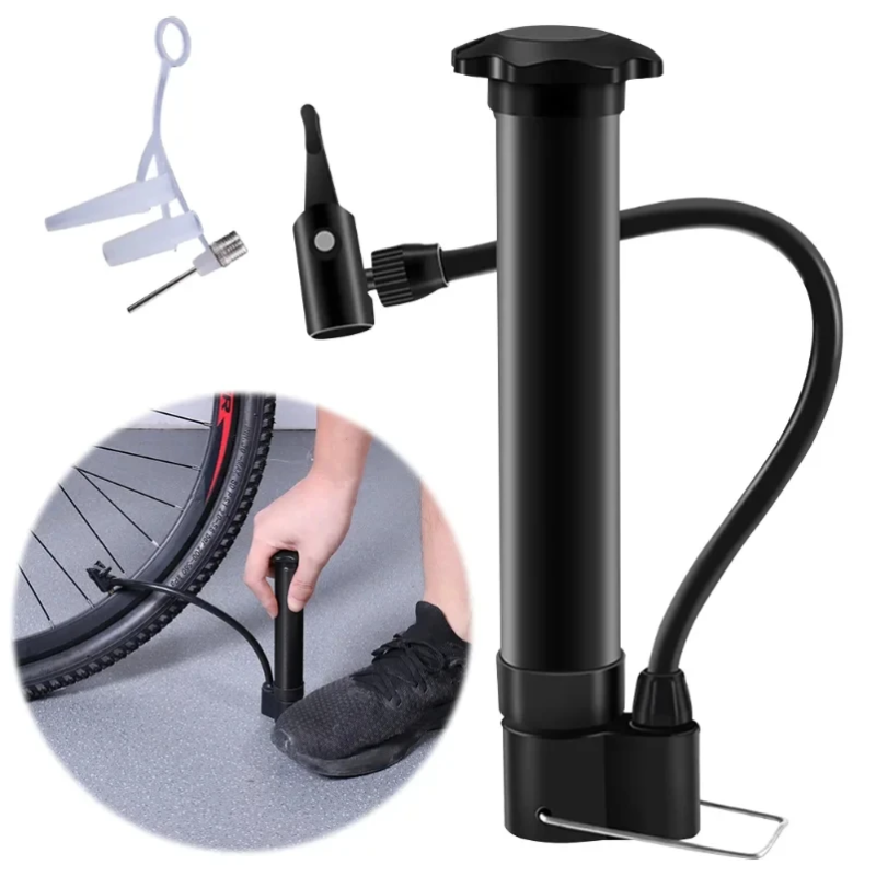 Balloon Pump Hand - Bicycle Air Pump Portable Lightweight 80PSI