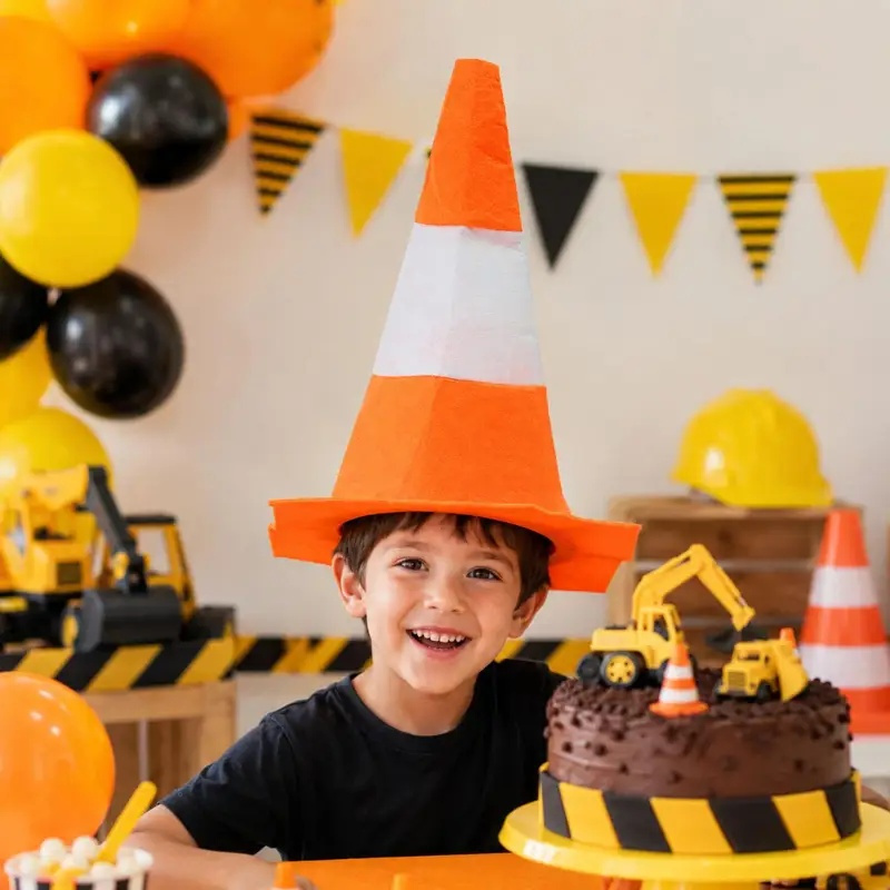 Foldable Traffic Cone Theme Ha - Party Hat Cone recension och pris
