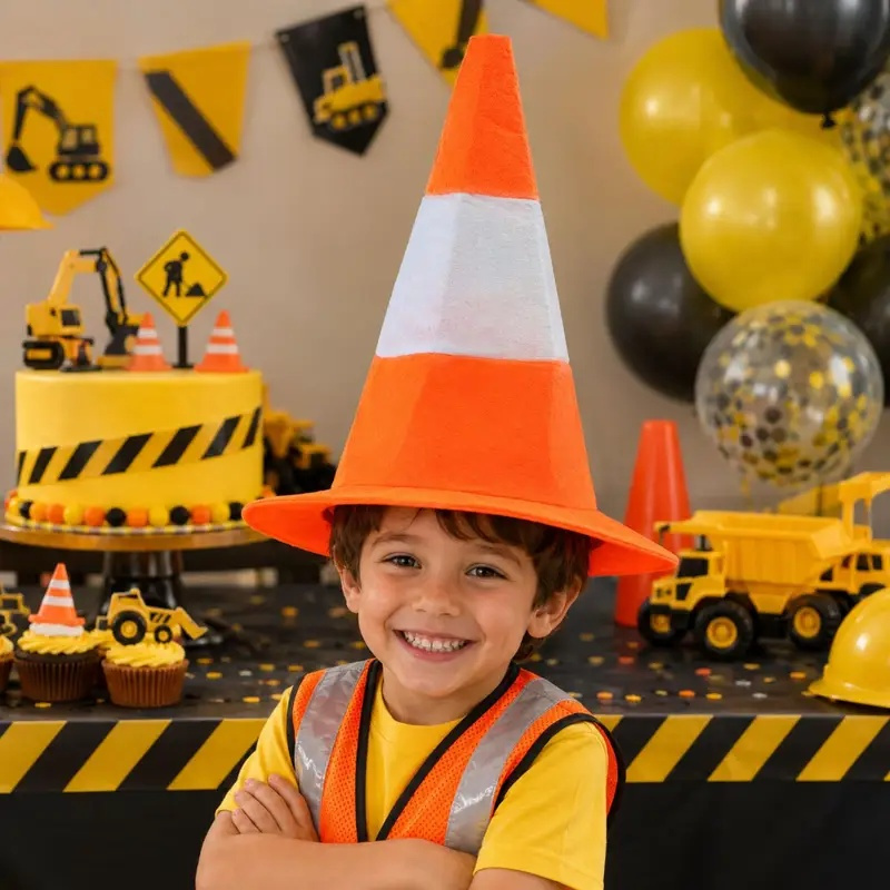 Foldable Traffic Cone Theme Ha - Party Hat Cone recension och pris