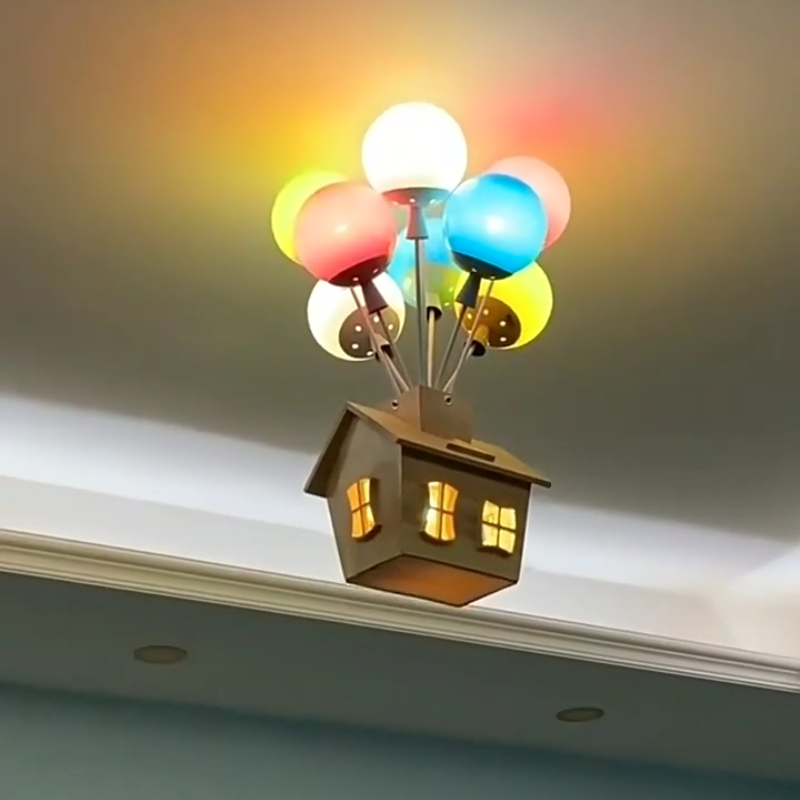 Modern cartoon balloon ceiling - Led Balloon Light recension och pris