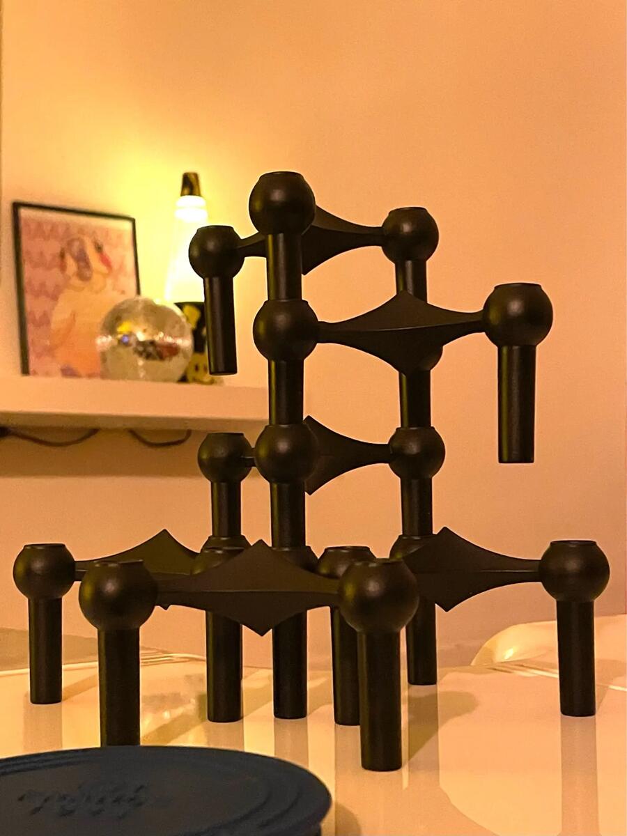 Metal Candle Holder Nordic Mol - Centerpiece Stick recension och pris