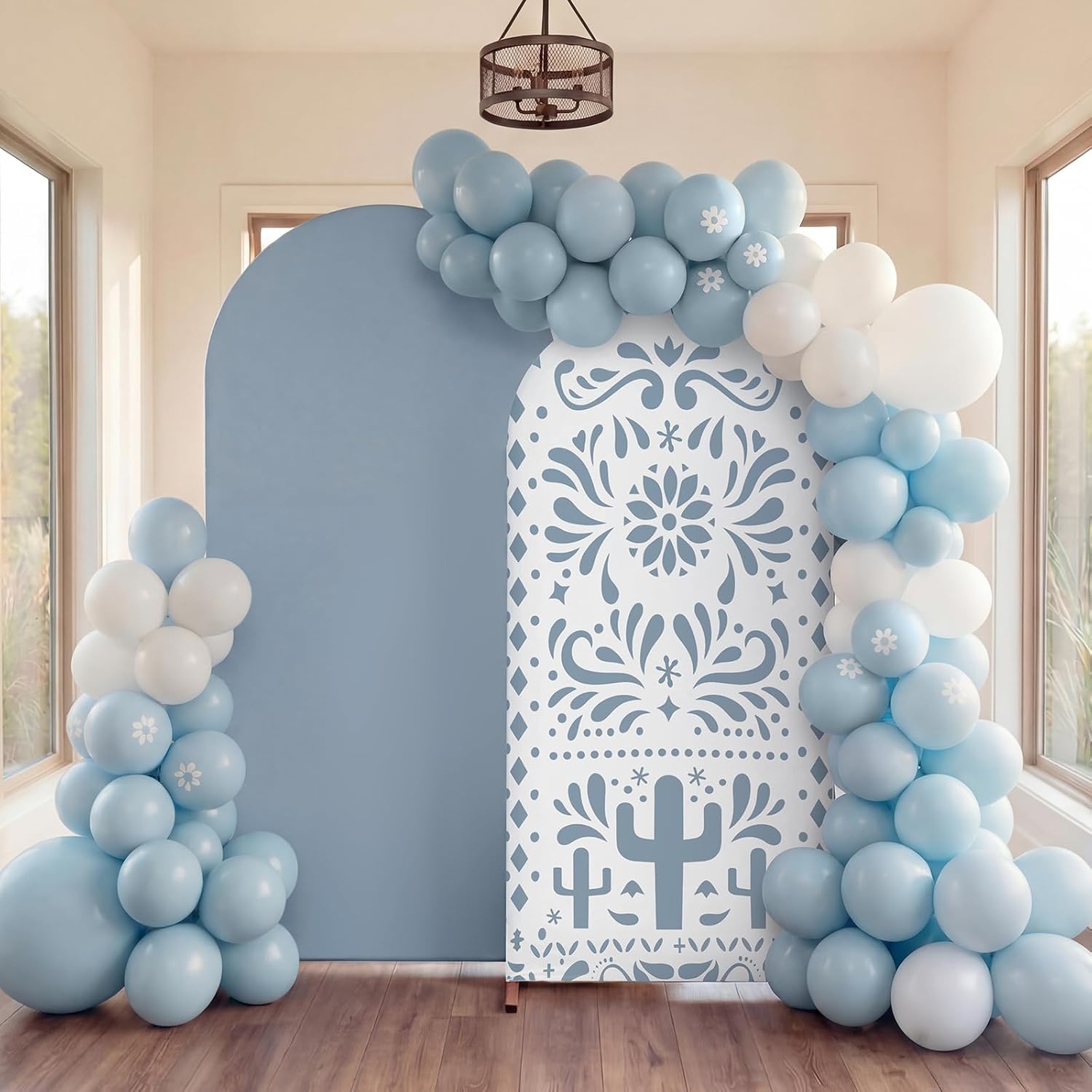 Custom 2-sided Mexico Cielito  - Dessert Table Backdrop recension och pris
