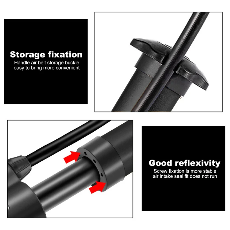 Bicycle Air Pump Portable Ligh - Balloon Pump Hand recension och pris