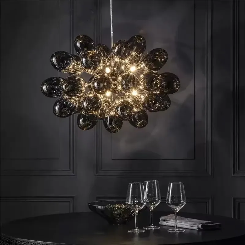 Bubble Chandelier Grey Glass P - Led Balloon Light recension och pris