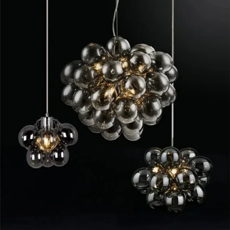 Bubble Chandelier Grey Glass P - Led Balloon Light recension och pris