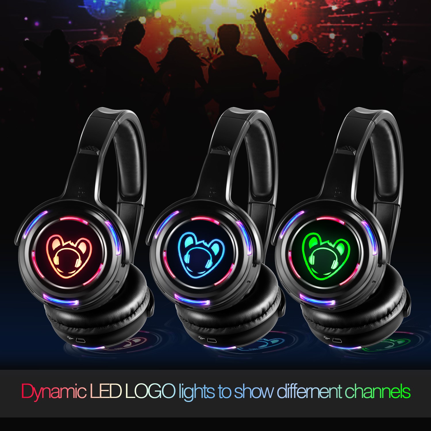 Silent Disco Headphone System  - Event Party Dj recension och pris