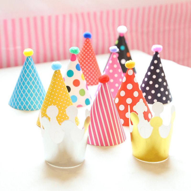 11Pcs/Bag Happy Birthday Party - Party Hat Cone recension och pris