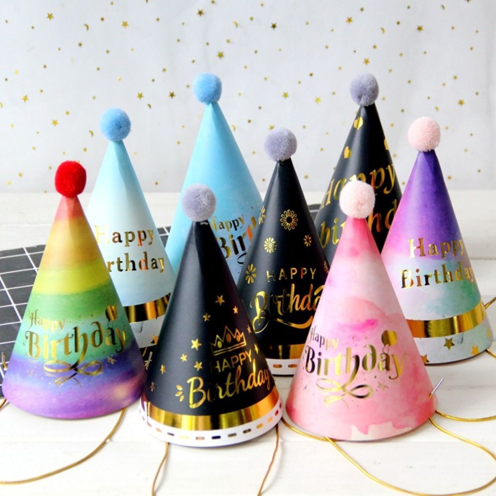 Happy Birthday Party Hats DIY  - Party Hat Cone recension och pris