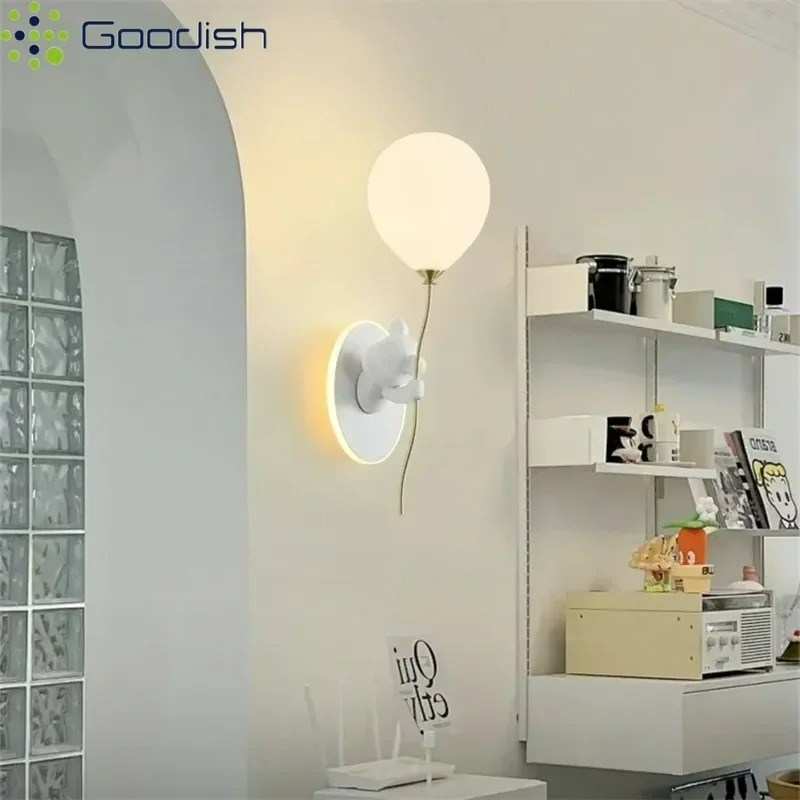 Ltalian Cartoon Wall Lamps War - Led Balloon Light recension och pris