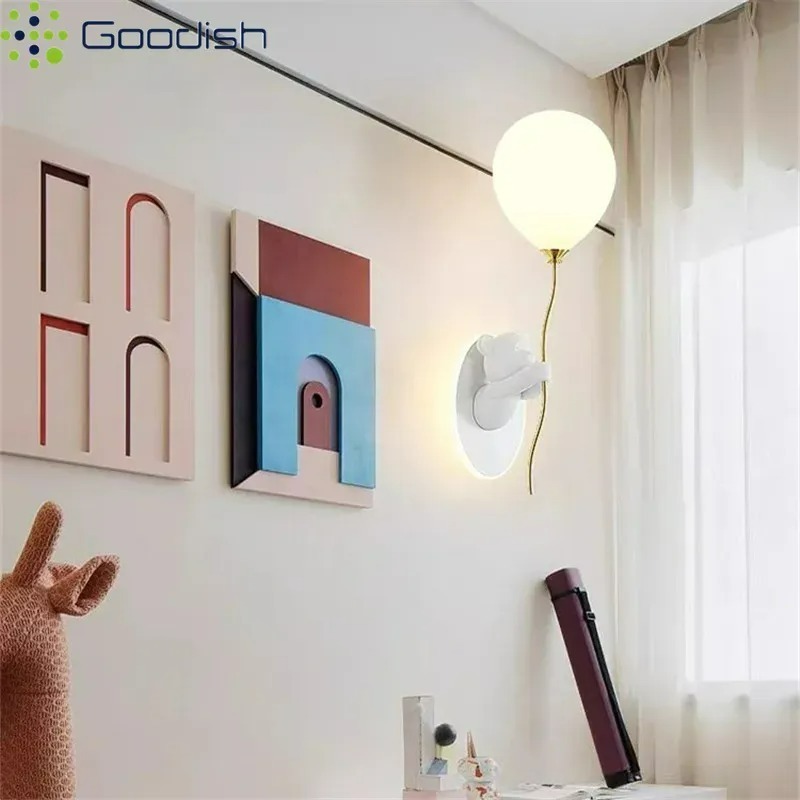 Ltalian Cartoon Wall Lamps War - Led Balloon Light recension och pris