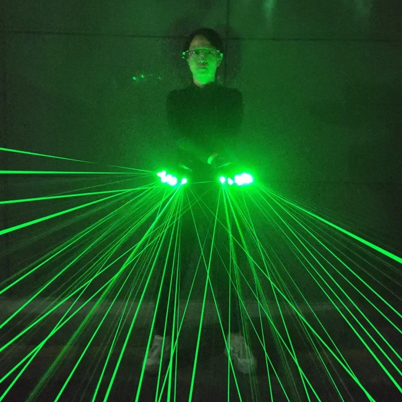 RGB Laser Gloves with 7 Laser  - Event Party Dj recension och pris