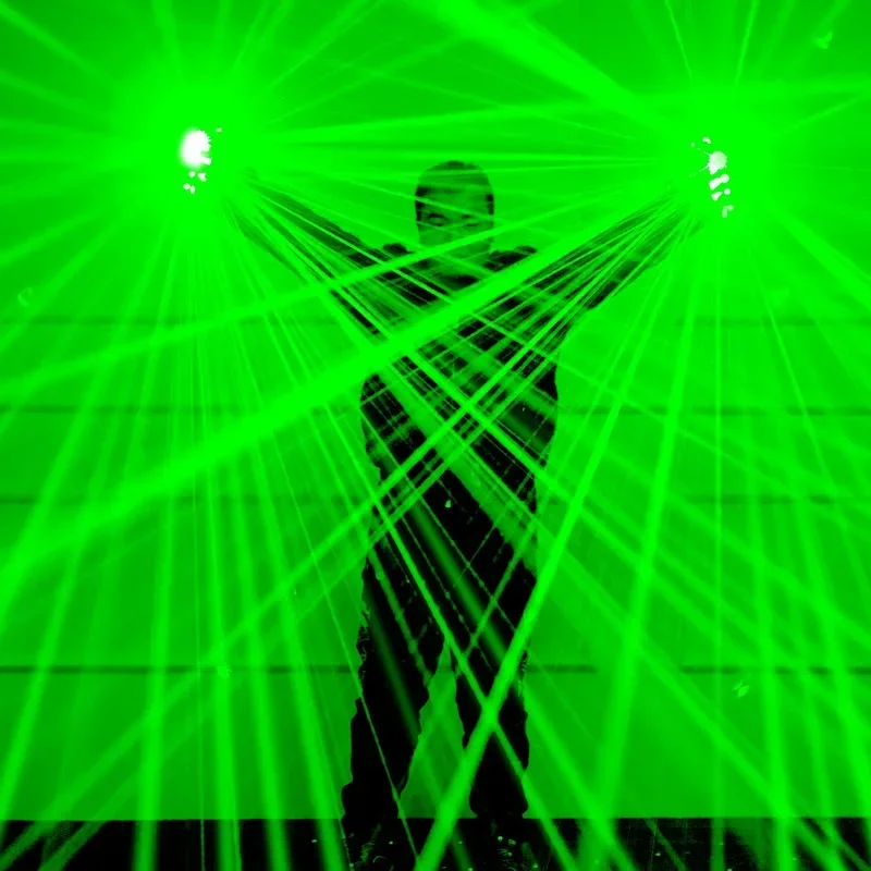 RGB Laser Gloves with 7 Laser  - Event Party Dj recension och pris