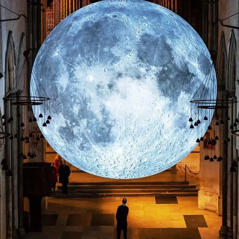 Giant Inflatable Blue Moon Bal - Led Balloon Light recension och pris