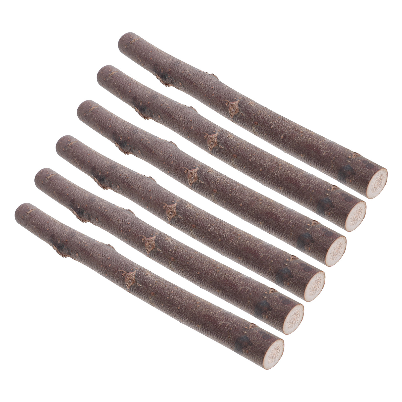 6Pcs Birch Wood Twigs Natural  - Centerpiece Stick recension och pris