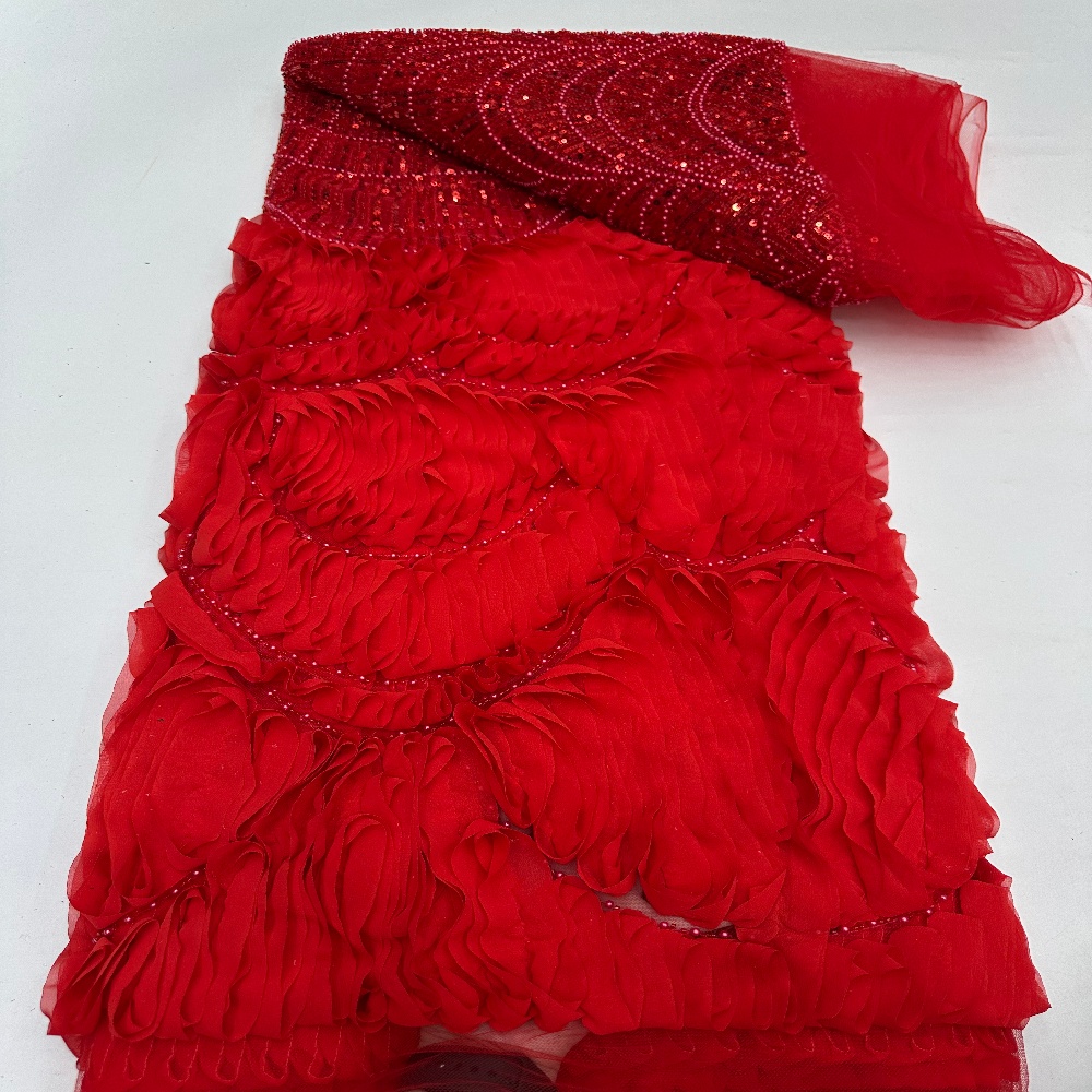 Luxurious African Sequins Lace - Glitter Tablecloth recension och pris